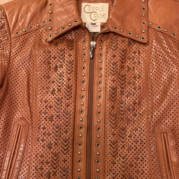 Medium Cripple Creek Leather Jacket - Picture 5 of 5